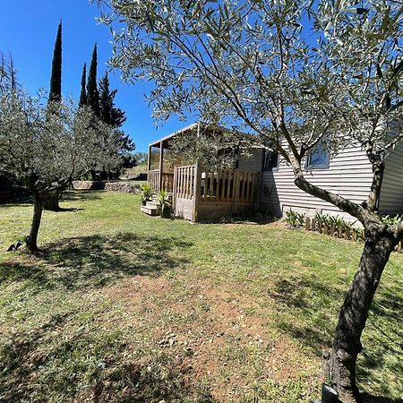 Mobil-Home En Pleine Nature A 3 Mins Du Lac Du Salagou Avec Vue Panoramique Lacoste  المظهر الخارجي الصورة
